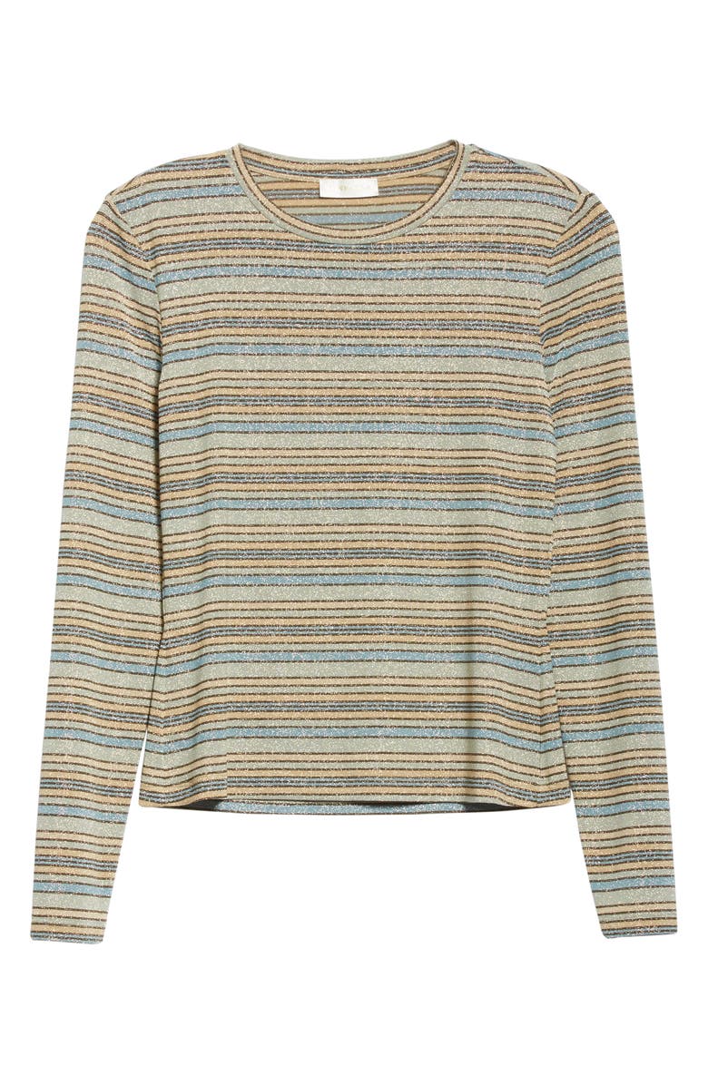 Stine Goya Maya Metallic Stripe Top, Alternate, color, 