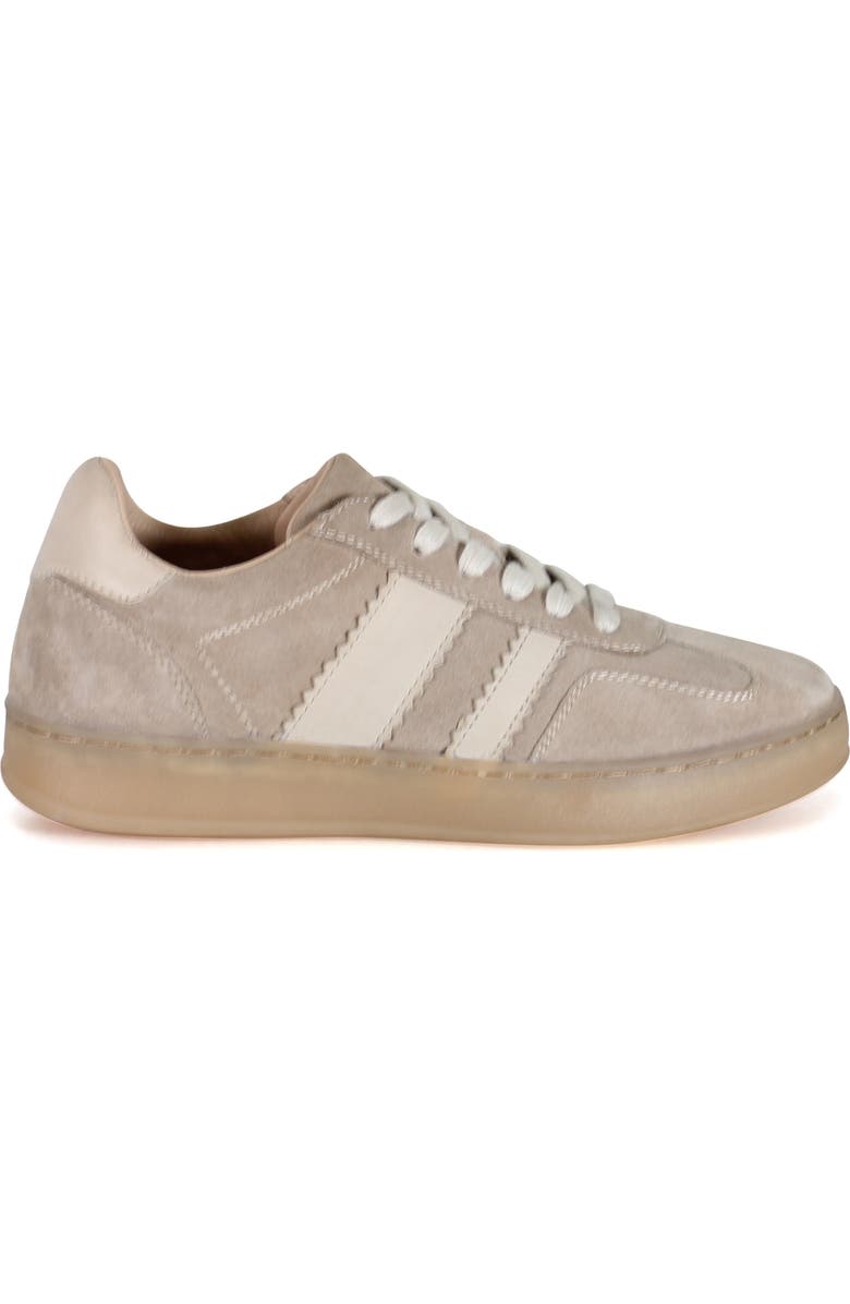 Diba True JON QWILL Lace Up Suede Sneaker, Alternate, color, Taupe/Bone