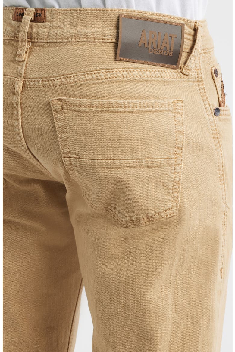 M7 Grizzly Slim Straight Leg Jeans, Alternate, color, DARK KHAKI