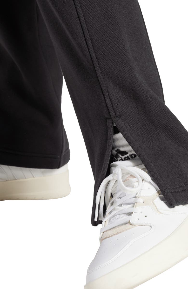 adidas Signature Embroidered Fleece Pants, Alternate, color, 