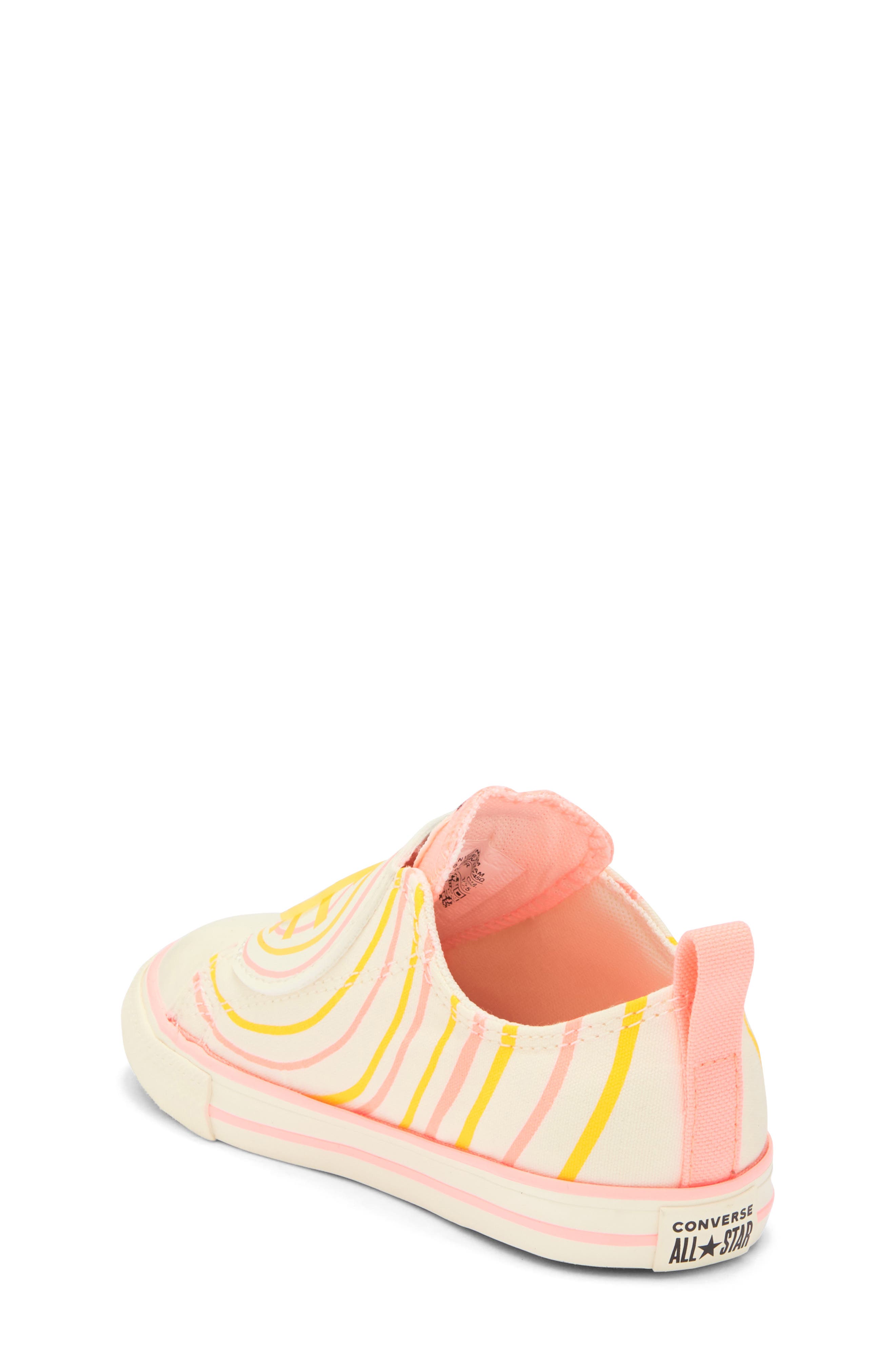 Chuck Taylor All Star Easy On Sunshine Low Top Sneaker, Alternate, color, EGRET/ ALL HEAT/ SUNNY OUTLOOK