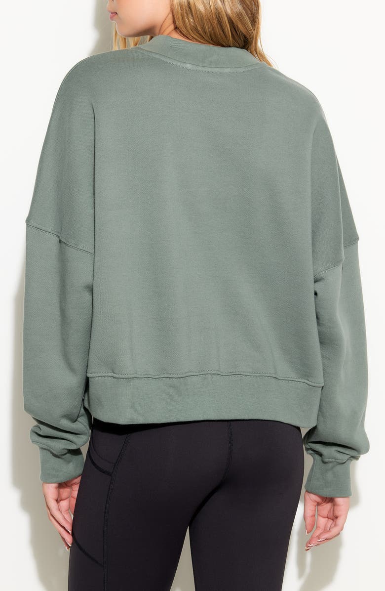 Spiritual Gangster Just Sage Palisades Cotton Sweatshirt, Alternate, color, 