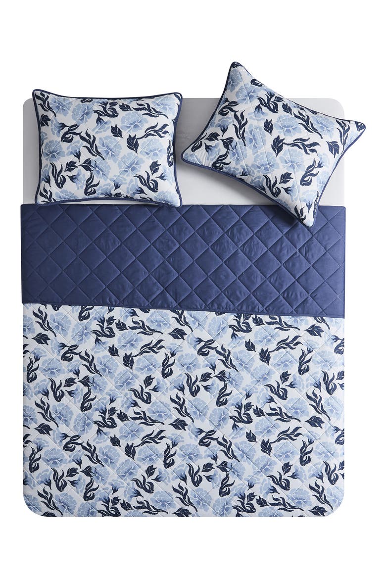Whisper 3-Piece Quilt Set, Alternate, color, BLUE