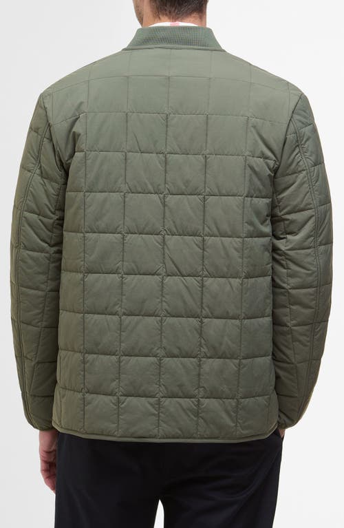 BARBOUR BARBOUR ELMSTONE QUILTED BOMBER JACKET 