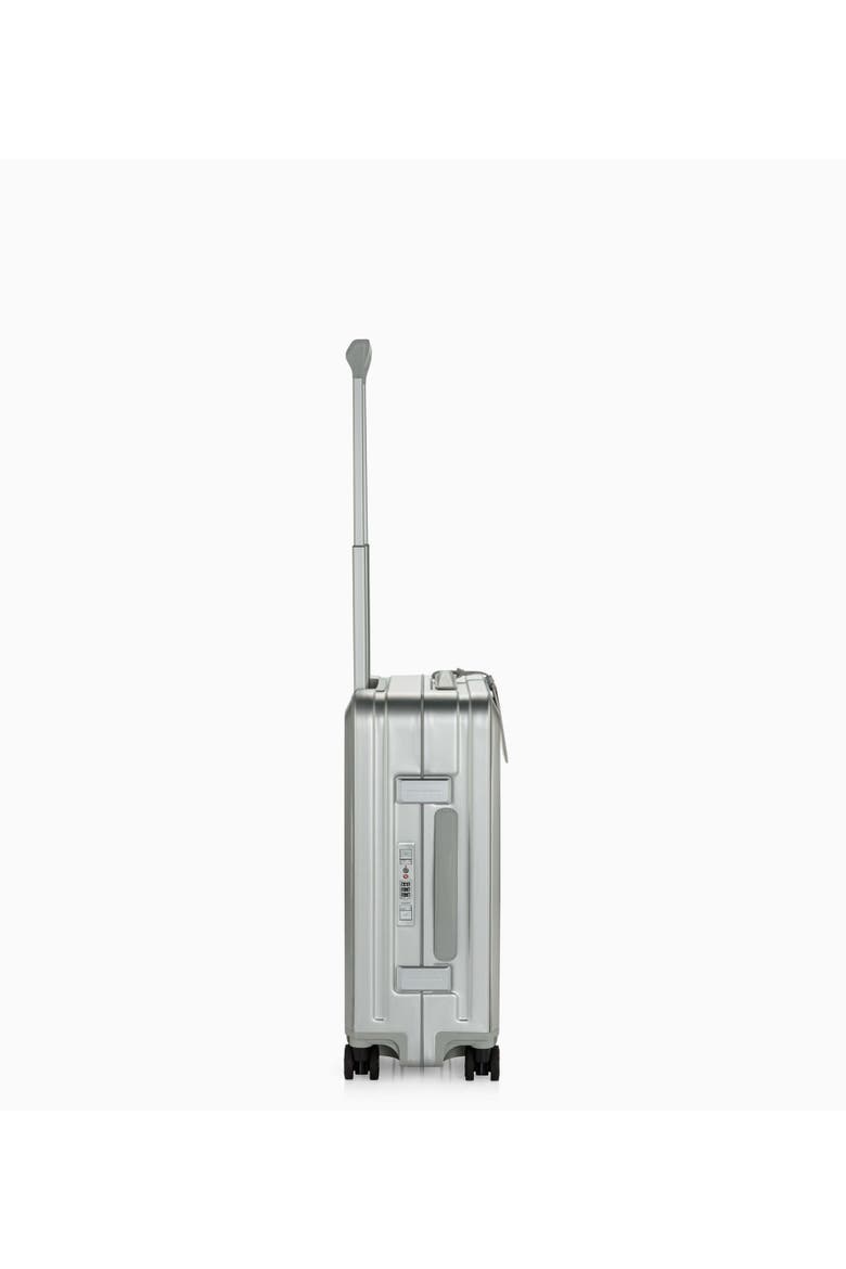 Roadster 21" Carry-on Aluminum Spinner, Alternate, color, Silver