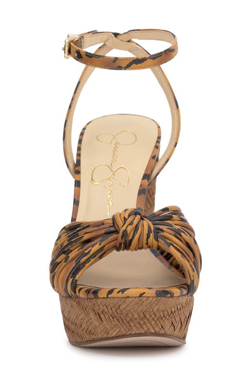 Jessica Simpson Immie Platform Sandal In Natural Beige