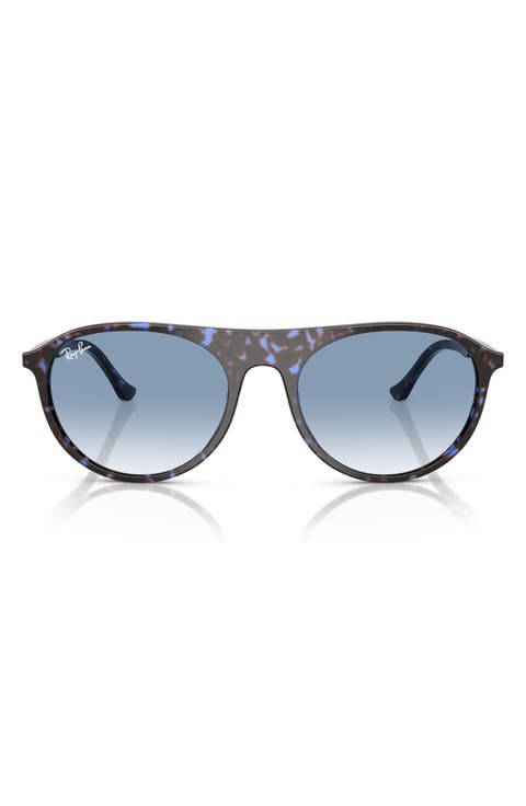 59mm Gradient Round Sunglasses