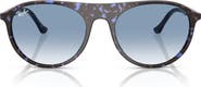 Ray-Ban 59mm Gradient Round Sunglasses
