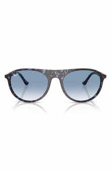 59mm Gradient Round Sunglasses