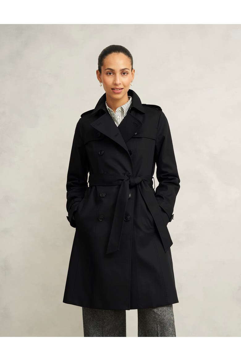 Skylar Trench Coat, Alternate, color, Black