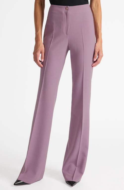 Santorelli Elizabeth Flared Leg Pant In Purple