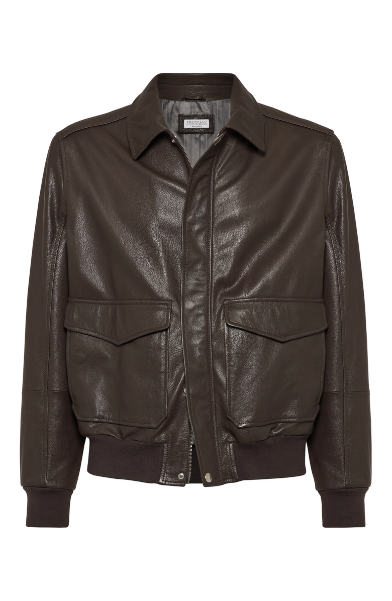 Brunello Cucinelli Aviator jacket, Main, color, 