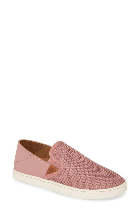 Womens pink slip orders on shoes