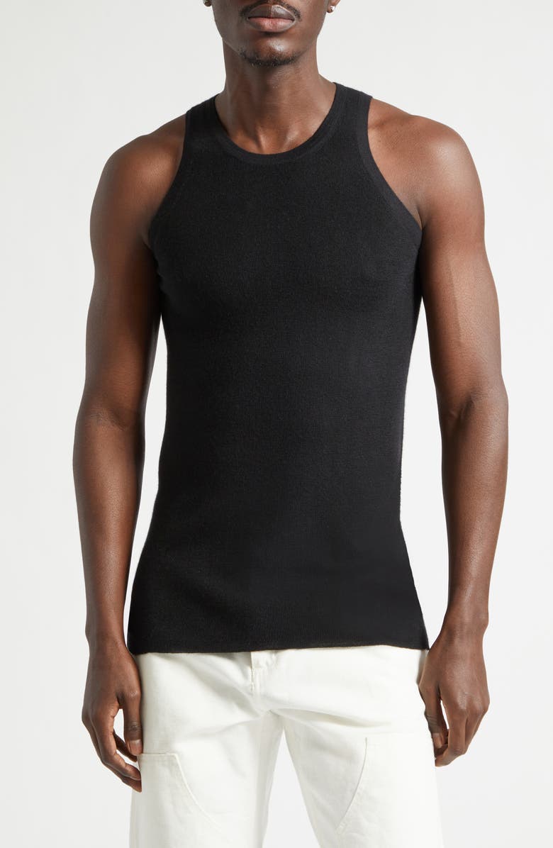 FRENCKENBERGER Cashmere Tank, Main, color, Black