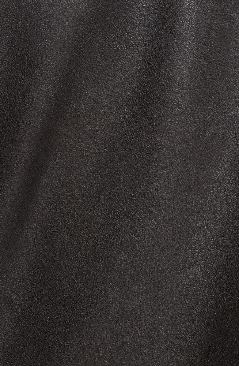 Treasure & Bond Quilted Leather Moto Jacket, Alternate, color, 