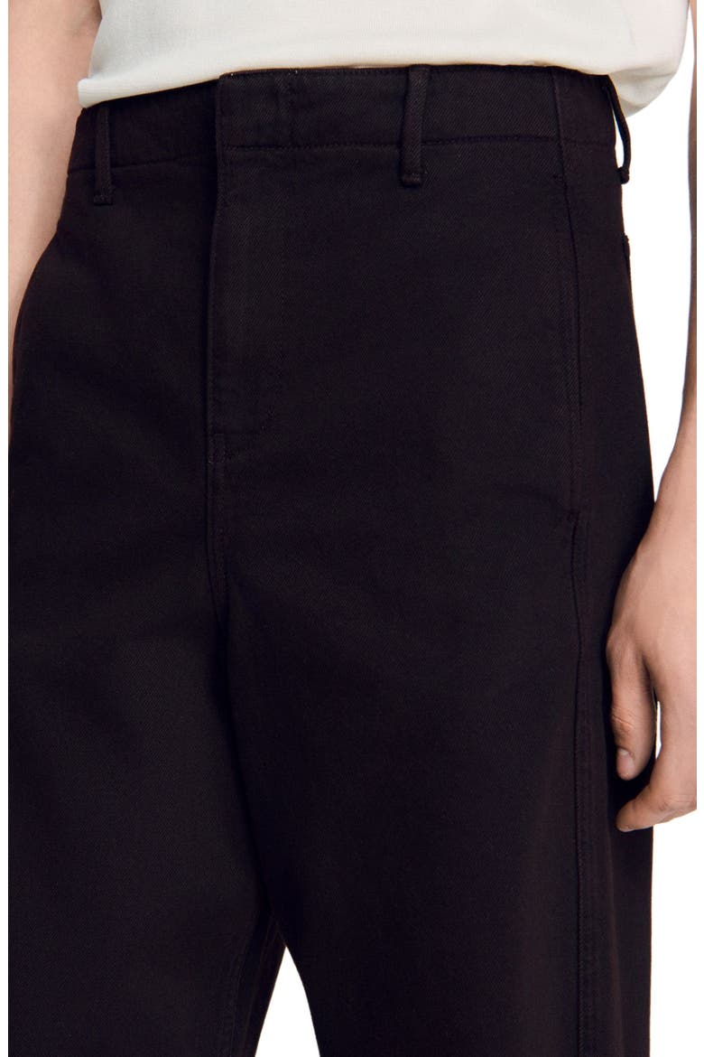Barrel jeans, Alternate, color, Chocolate