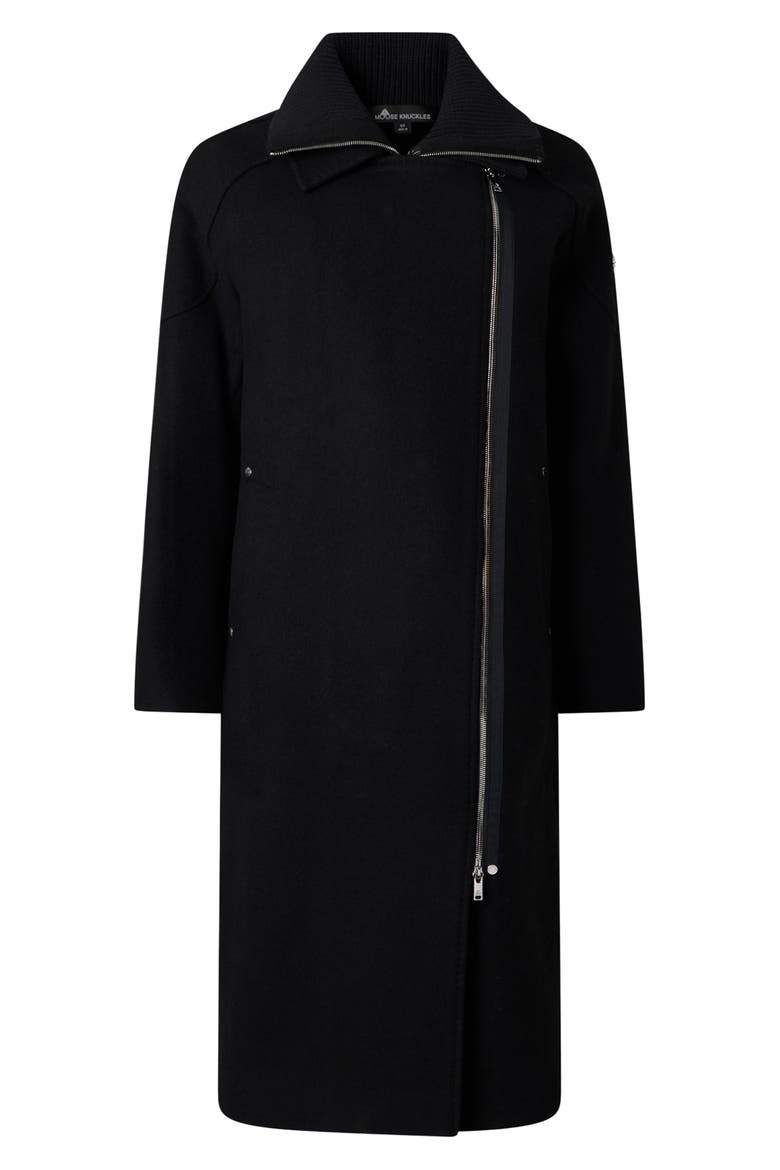 Grid 3-in-1 Wool Parka, Main, color, BLACK