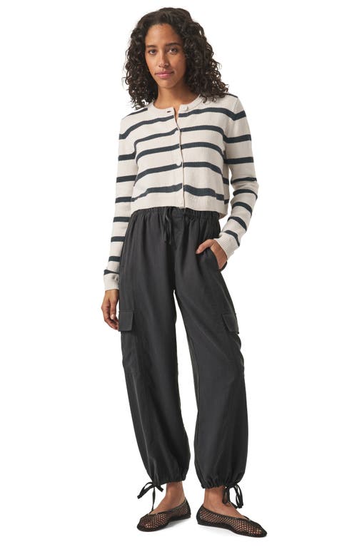 Splendid Rowena Stripe Crop Cardigan