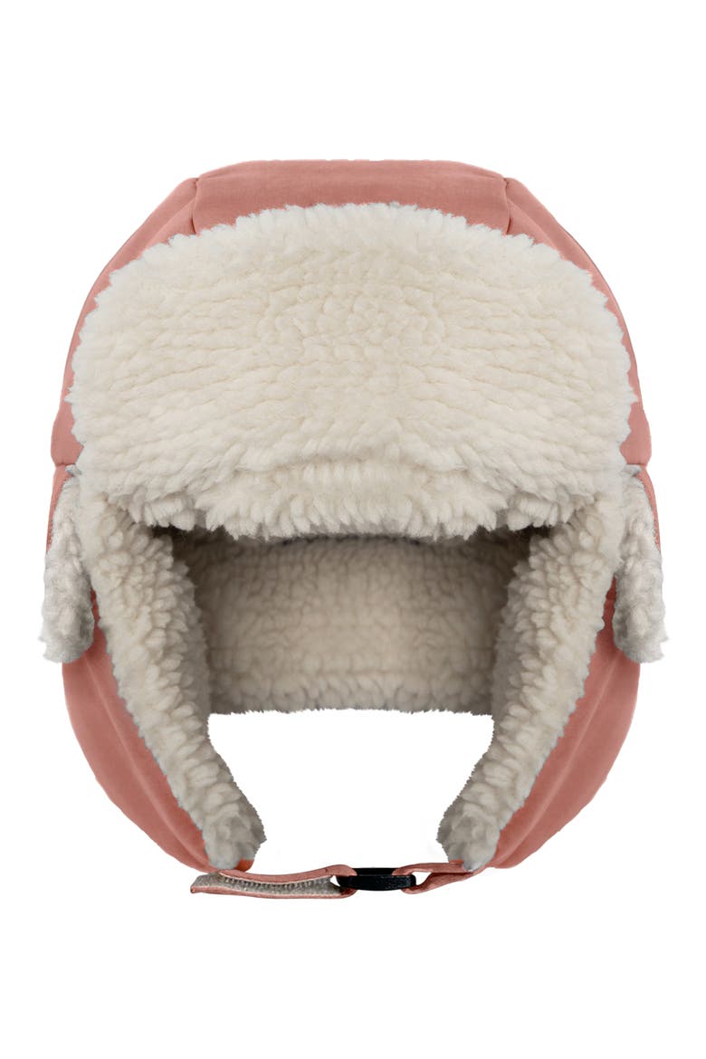 Kid's The Cub Trapper Hat, Main, color, ROSE DAWN