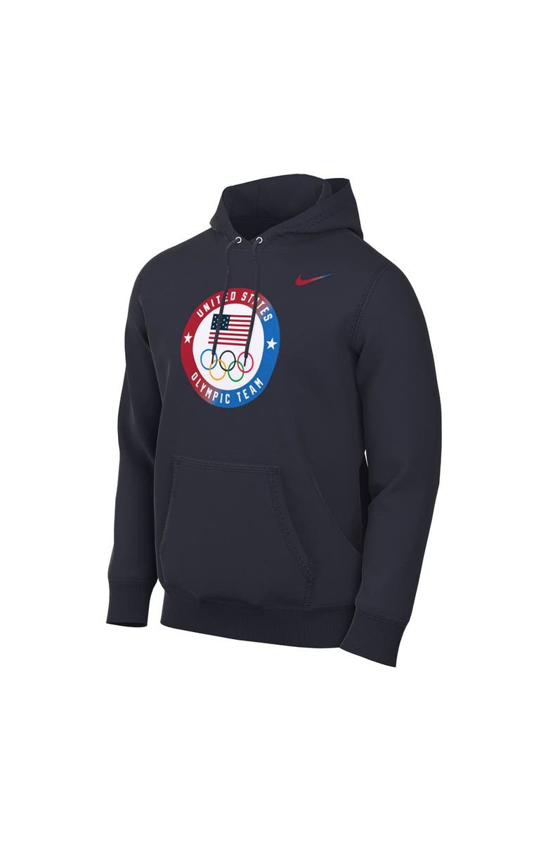 Nike Men's Nike ACG  Navy Team USA Club Fleece Hoodie, Alternate, color, Navy