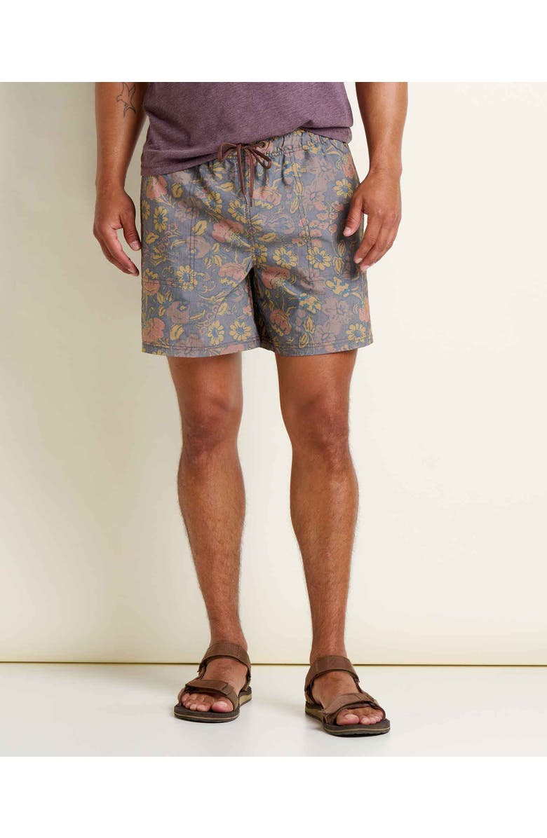 Toad & Co Men's Boundless Pull-On Short, Main, color, Chestnut Print