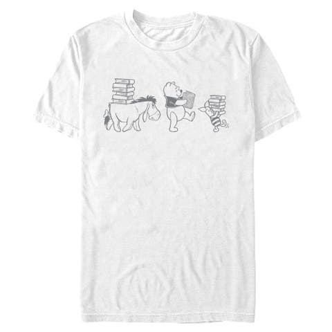 Men's Friends Carrying Books Short Sleeve T-Shirt
