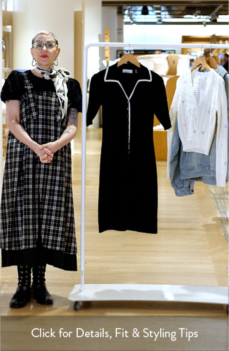 The Sonja Rib Knit Sweater Dress, sales video thumbnail