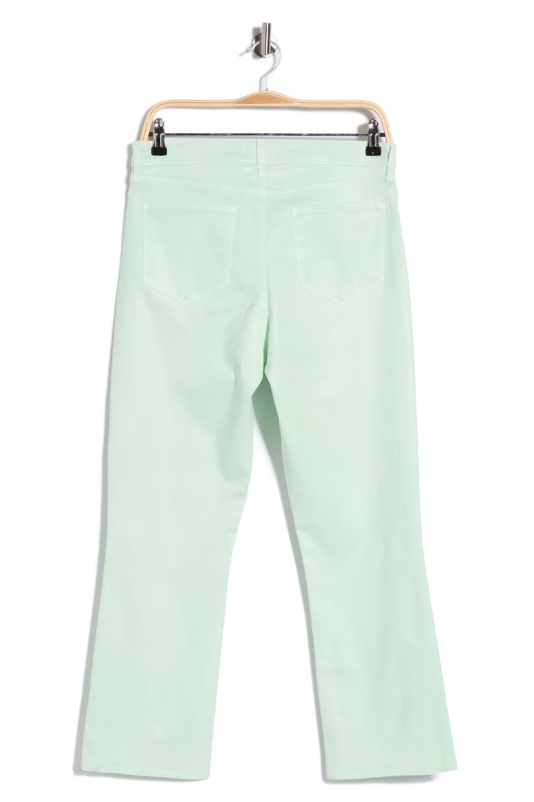 Tati High Waist Ankle Micro Bootcut Jeans, Alternate, color, PALE JADE COATED