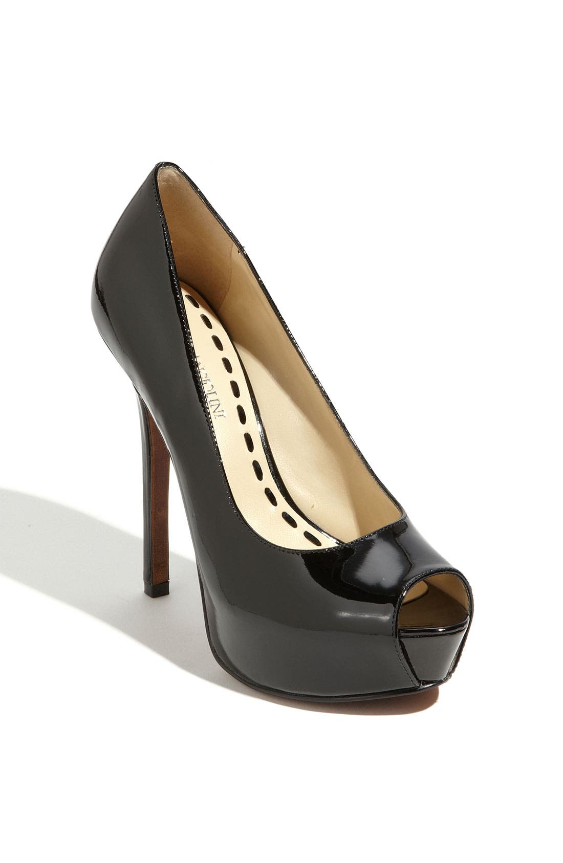 'Tanen' Pump, Main, color, BLACK PATENT