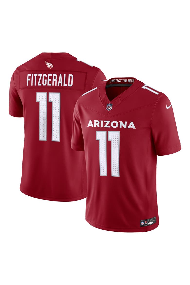 Men's Nike Larry Fitzgerald Cardinal Arizona Cardinals Vapor F.U.S.E. Stitched Retired Limited Jersey, Main, color, Cardinal