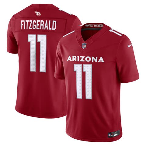 Men's Nike Larry Fitzgerald Cardinal Arizona Cardinals Vapor F.U.S.E. Stitched Retired Limited Jersey