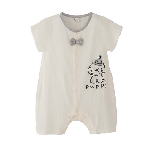Puppy Bow Romper