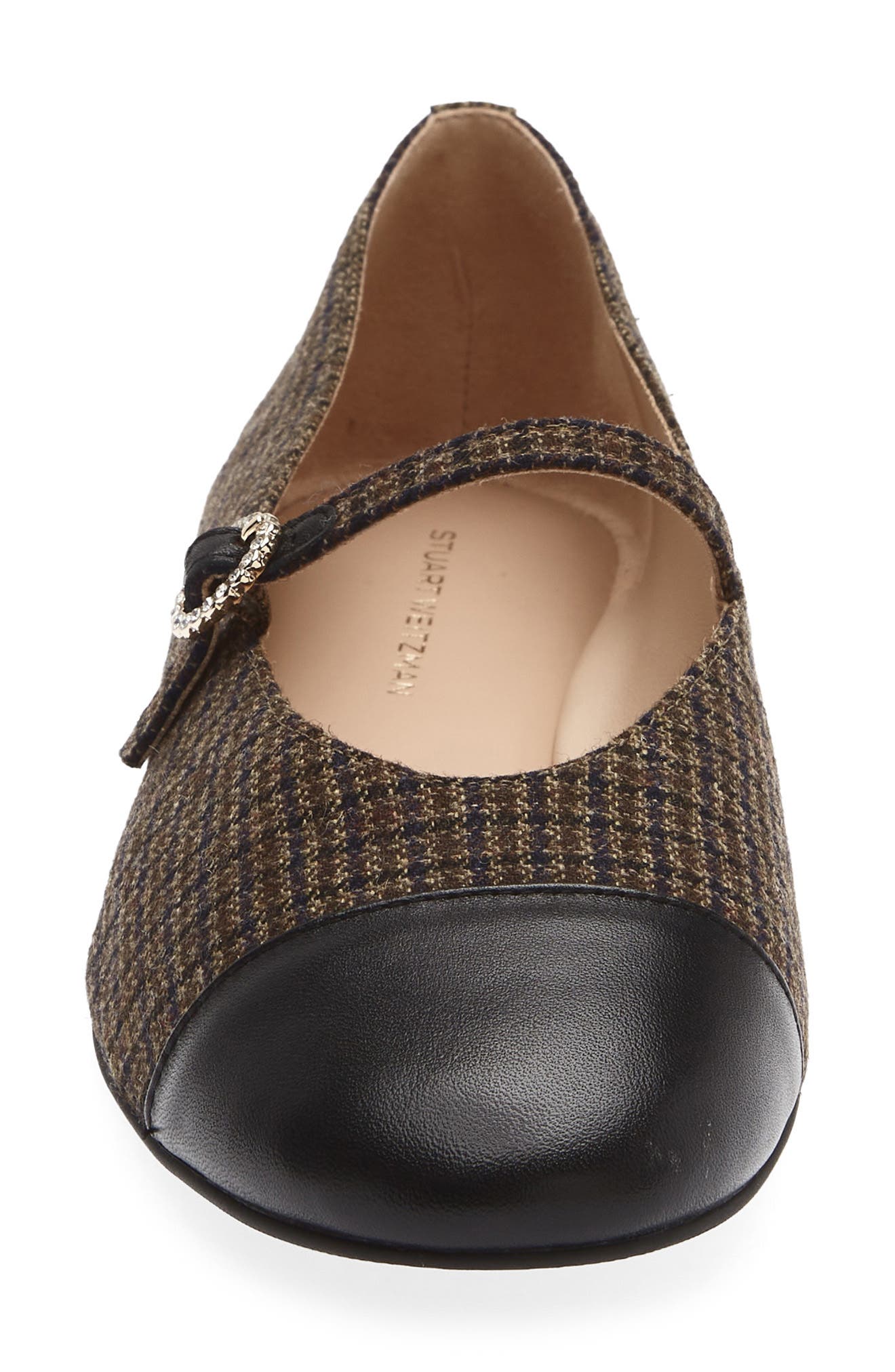 Sinclair Mary Jane Flat, Alternate, color, BROWN MULTI/ BLACK
