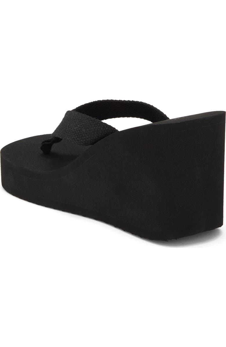 Jeffrey Campbell Astria Platform Wedge Sandal, Alternate, color, Black