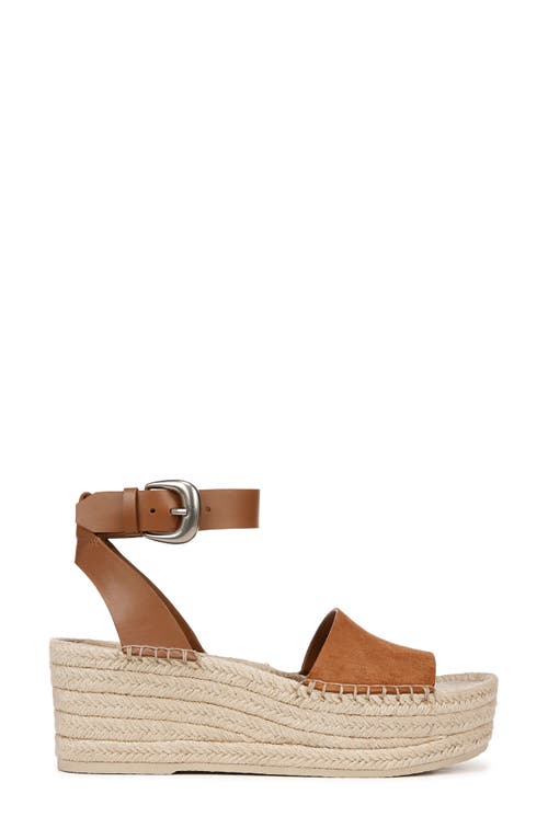 VINCE VINCE BELISA ANKLE STRAP ESPADRILLE PLATFORM WEDGE SANDAL 