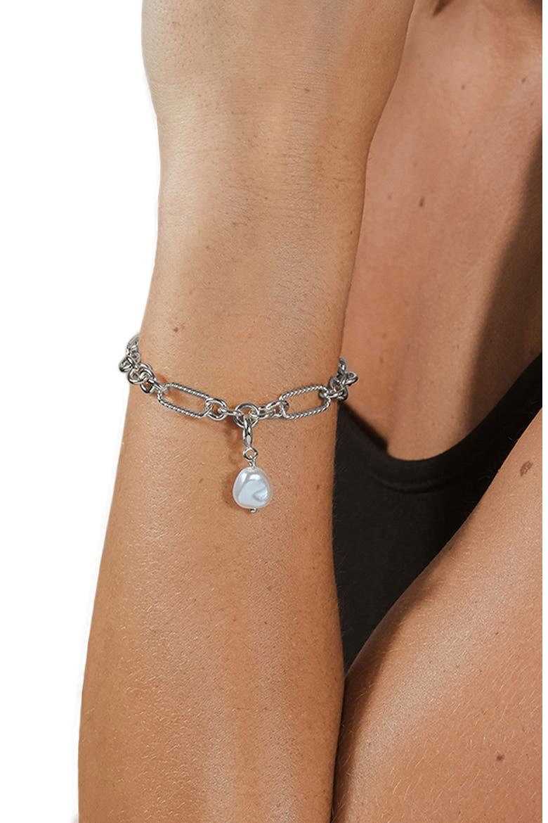 Baroque Pearl Enhancer, Alternate, color, SILVER
