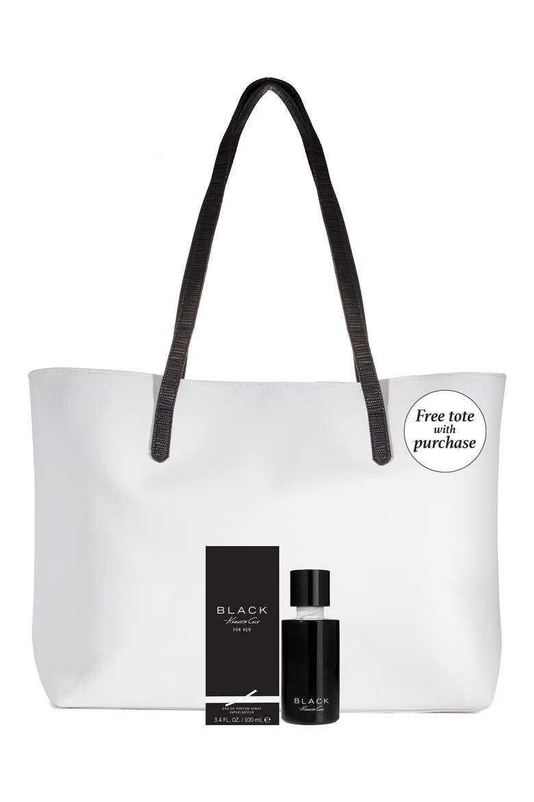 Black Eau de Parfum Fragrance Tote & Gift Set, Main, color, NO COLOR