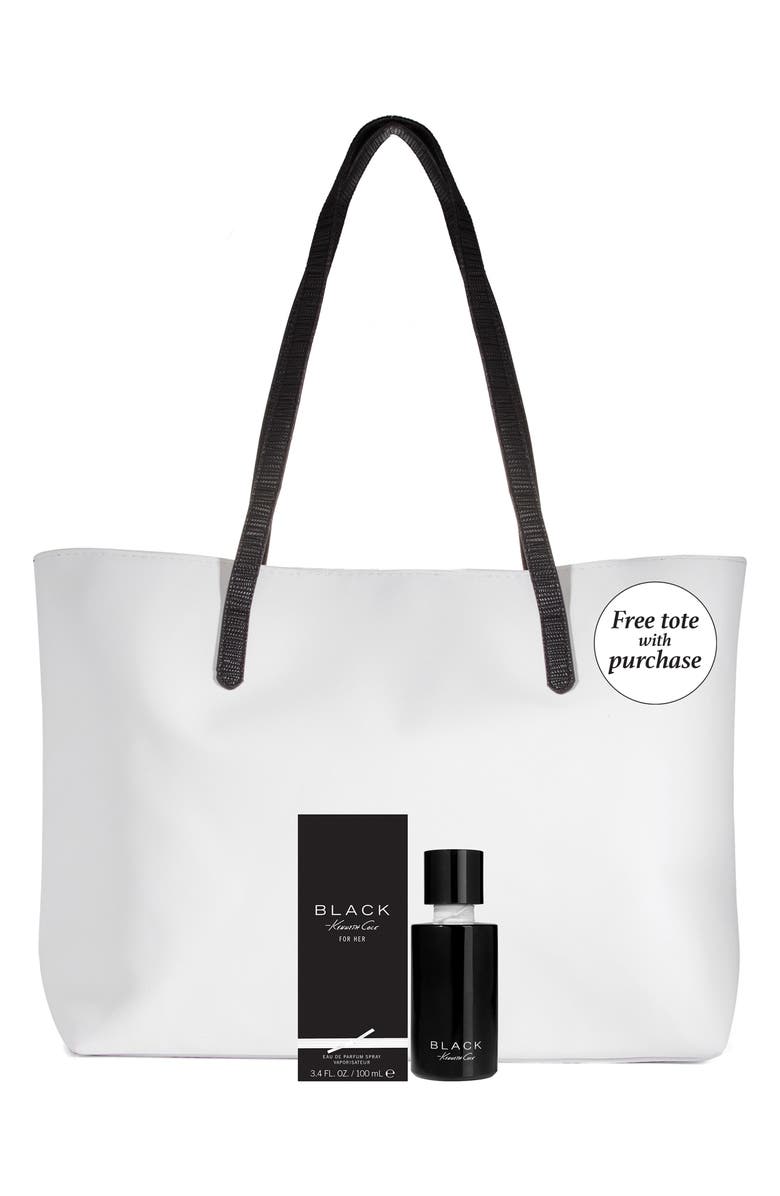 Kenneth Cole Black Eau de Parfum Fragrance Tote & Gift Set, Main, color,