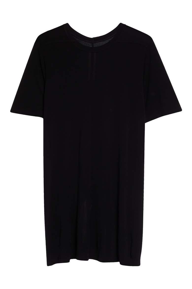 Level T Longline T-Shirt, Alternate, color, BLACK