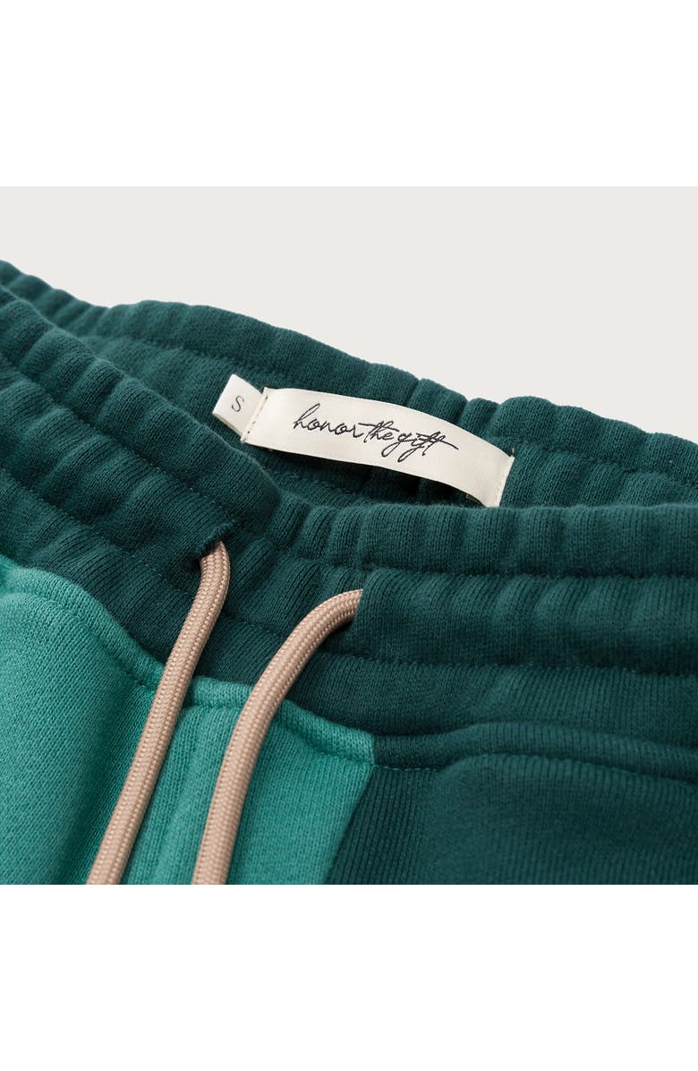 HONOR THE GIFT Curved Patchwork Wide Leg Sweatpants, Alternate, color, 