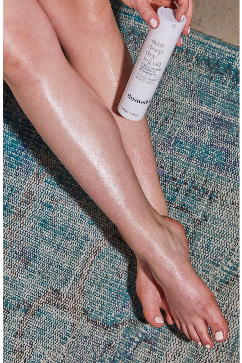 Skin Deep Dry Leg Oil, Alternate, color, NO COLOR