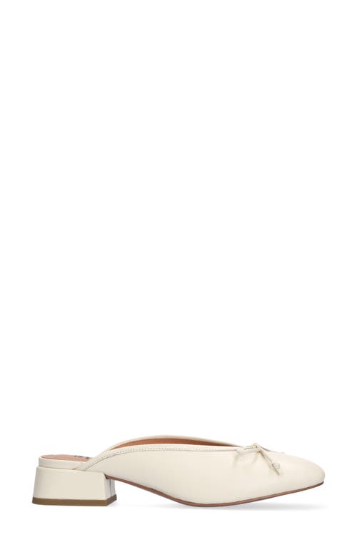 Bibi Lou Suzy Bow Mule In Blanco