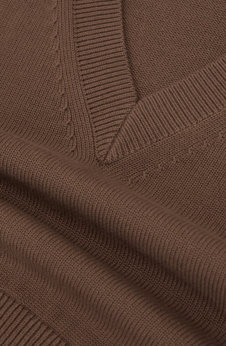 Reiss Valerie Cotton & Wool Sweater, Alternate, color, Taupe Neutral