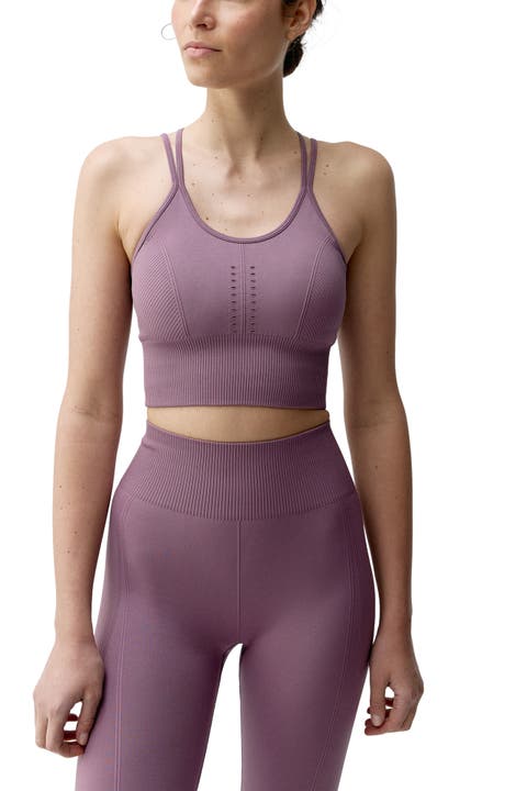 India Medium Support Seamless Sport Top