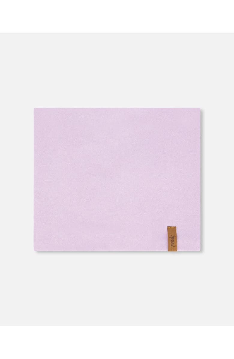 Deux par Deux Baby Girl's Mid-Season Jersey Neckwarmer Lilac, Main, color, 
