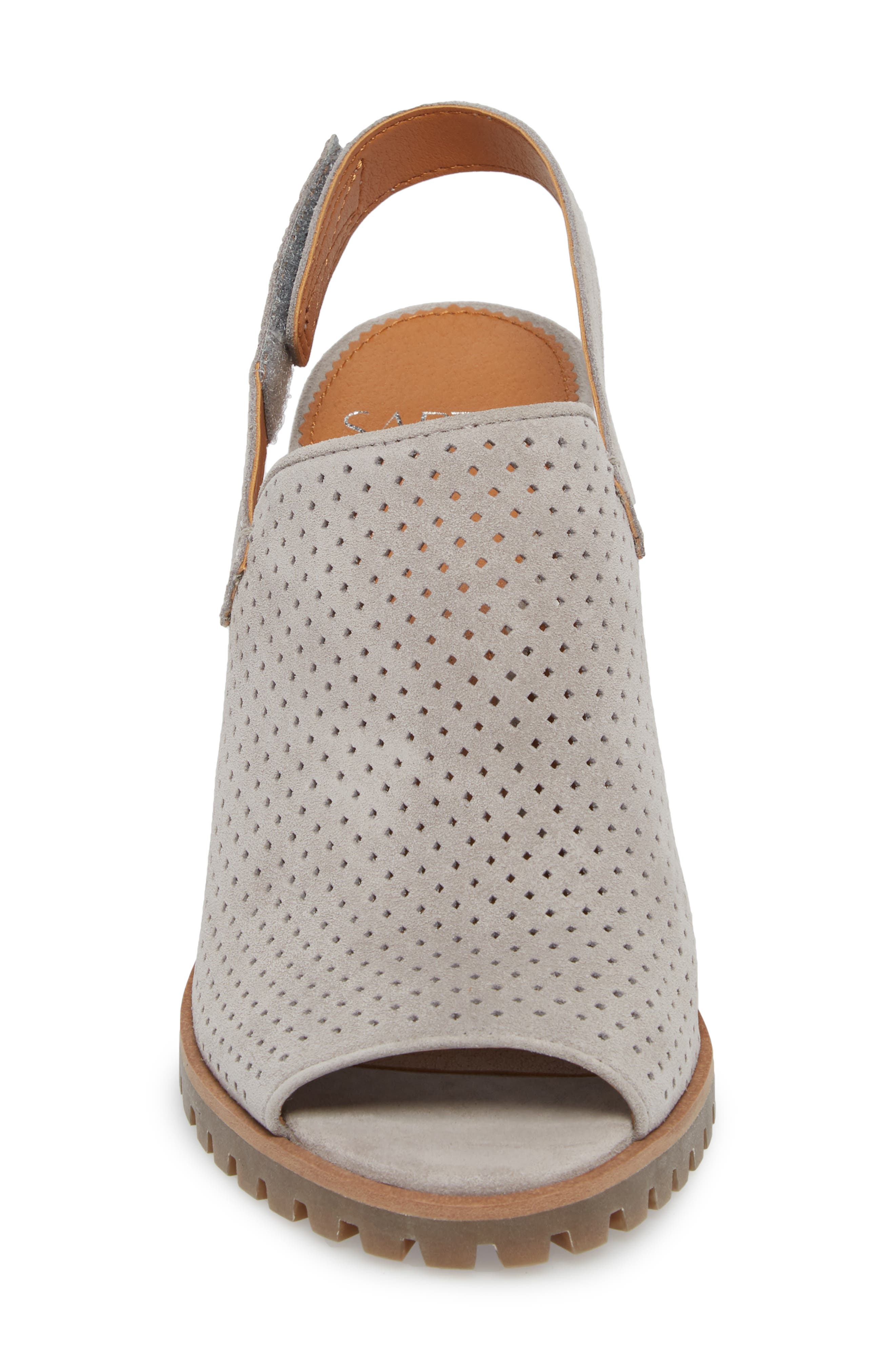 Analise Sandal, Alternate, color, GREY SUEDE