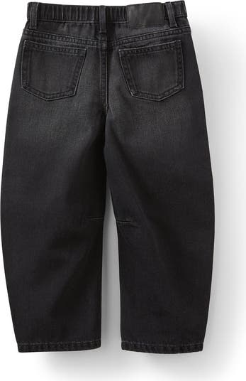 Kid's Unisex Barrel Leg Denim Jean
