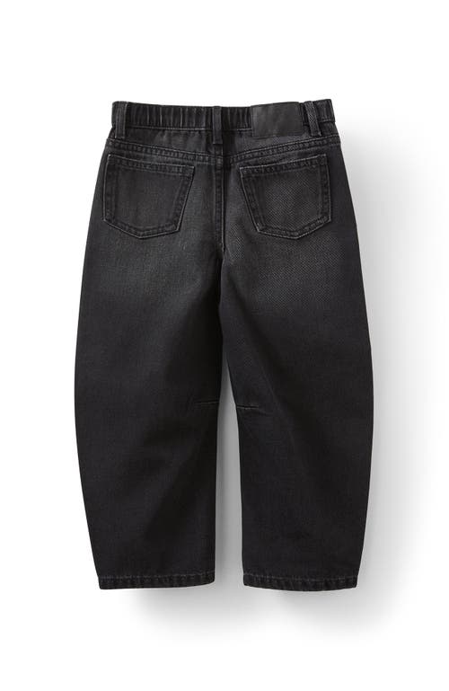Cotton On Kids Kid's Unisex Barrel Leg Denim Jean In Gray