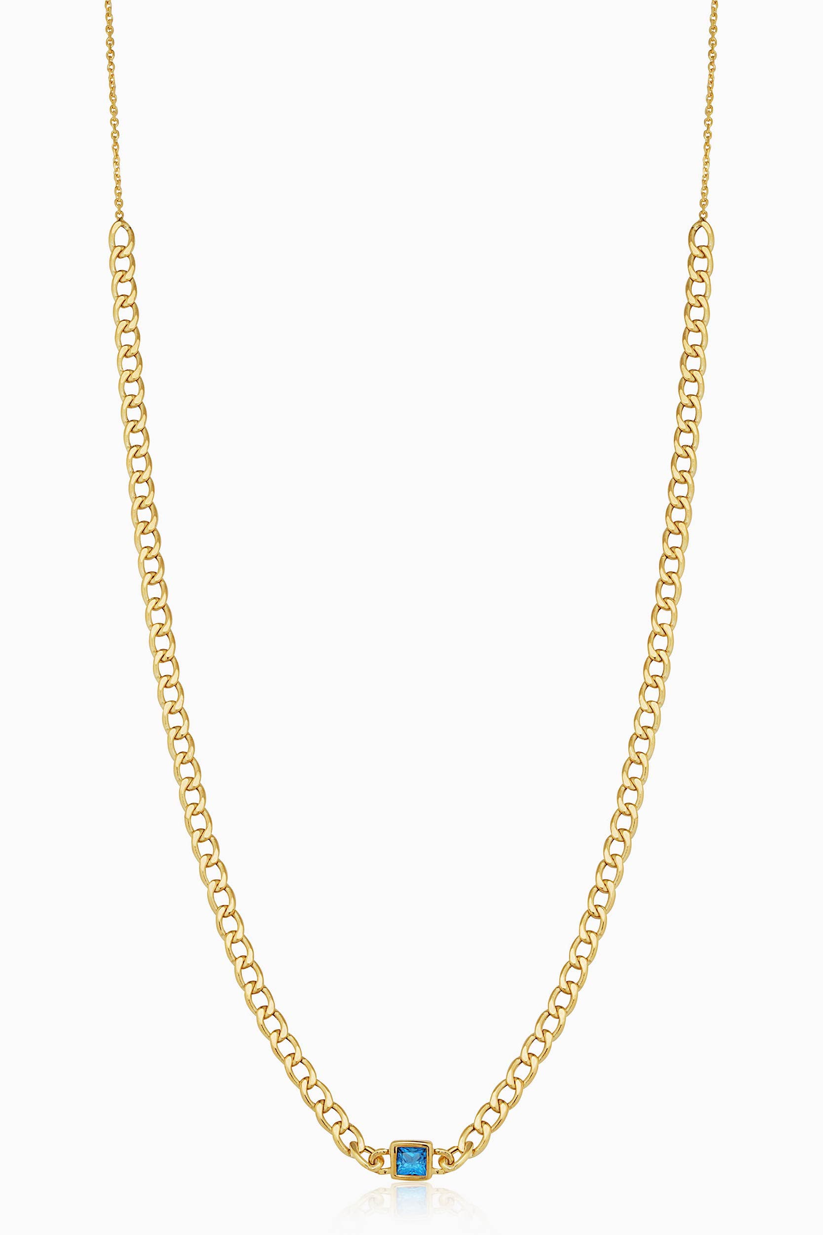 Gold - Blue Zirconia
