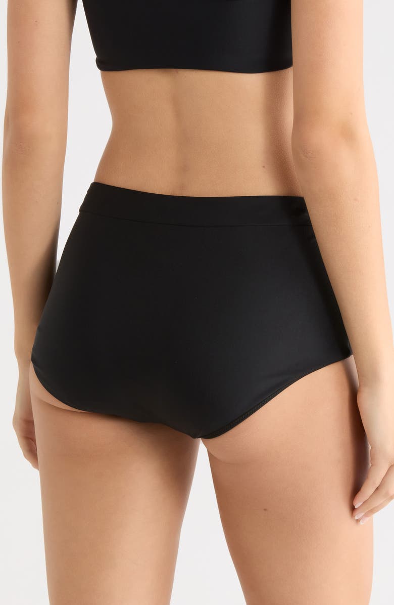 Ramy Brook Danica Belted Hipster Bikini Bottoms, Alternate, color, 